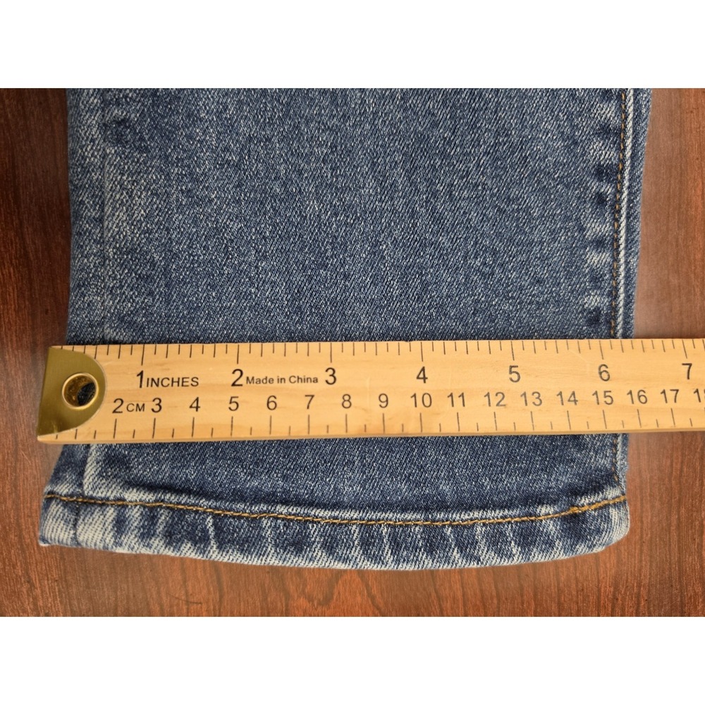 Gap 1969 Jeans Women Size 8 Medium Wash Straight Leg Stretch Cotton Denim Mid - Picture 7 of 8